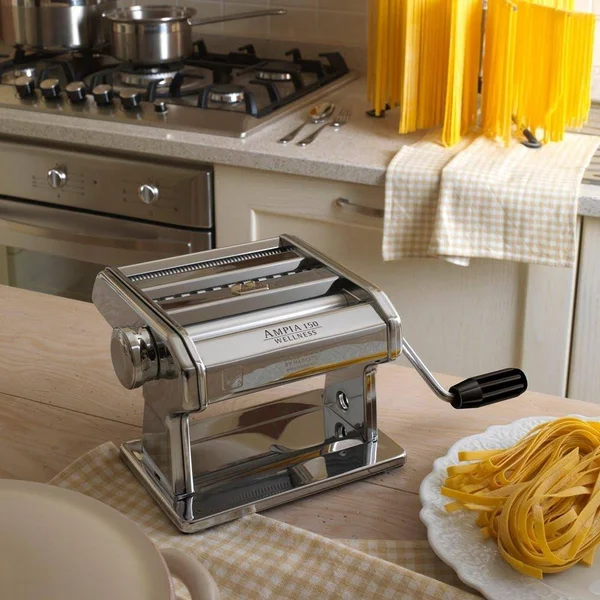 Matfer 073160 Atlas Ampia 150 Manual Pasta Machine, 7.87 x 7.87 x 5.12