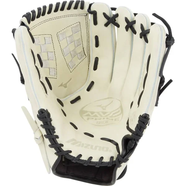 Mizuno MVP Prime SE 12.5x22 Fastpitch Softball Glove: Gmvp1250psef6 Black - Red