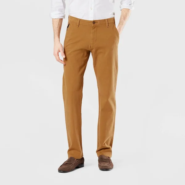 Dockers Dark Ginger Men's Ultimate Smart 360 Flex Slim Chino Pants
