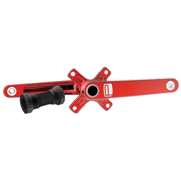 Promax CF-2 Cold Forged 2 Piece Crank 24 x 160mm Red with Bb