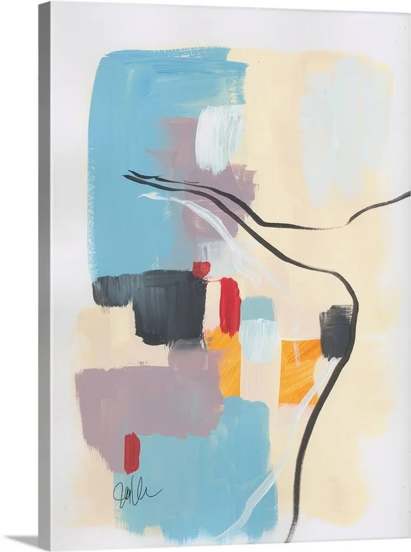 Abstract 96 - Canvas Wall Art, 18x24, Great Big Canvas