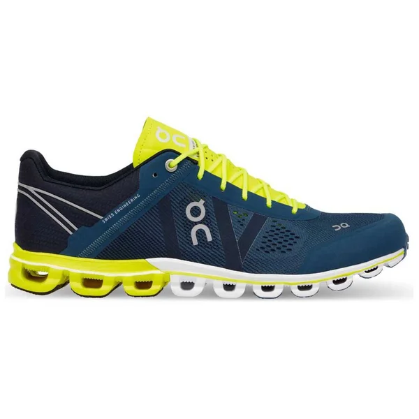 Men's ON Cloudflow Neon/Petrol - US Size 10