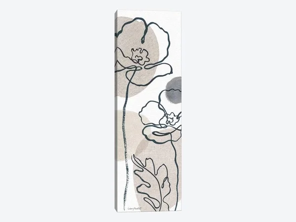 Lisa Audit Canvas Wall Art Print - Think Neutral Iva ( Floral & Botanical art)