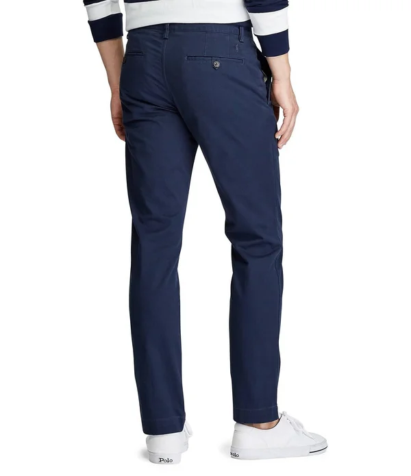 Polo Ralph Lauren Men's Slim-Fit Stretch Chino Pants - Khaki Tan