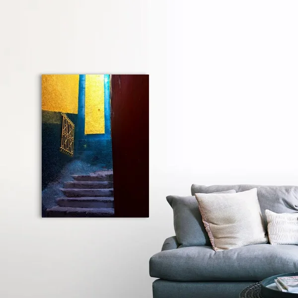 Colorful Back Alley Stairs of Guanajuato - Mexico, Canvas Wall Art, 36x48, Great Big Canvas