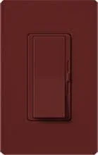 Lutron DVSCLV-600P-MR Diva Magnetic Low-Voltage Dimmer, Single-pole, Merlot