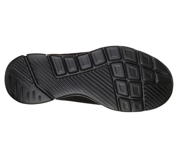 Skechers Men's Relaxed Fit: Equalizer 3.0 Sneakers - Black/Black, 6.5