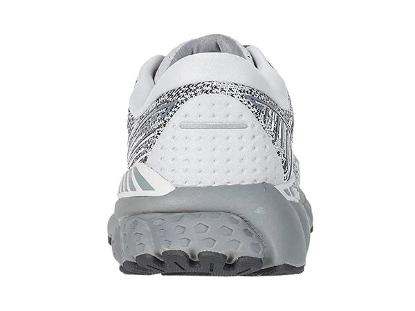 Brooks Men's Adrenaline 19 - Grey - White - Ebony - 7.5 - D