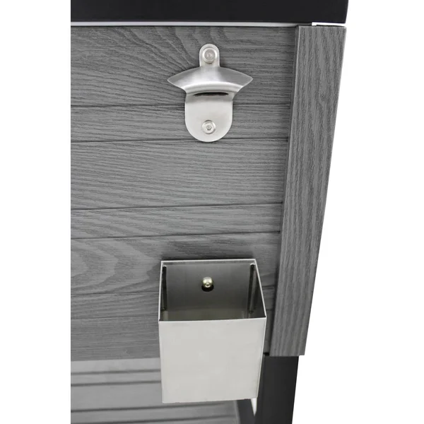 Permasteel PS-205-80QT 80 qt. Patio Cooler Gray