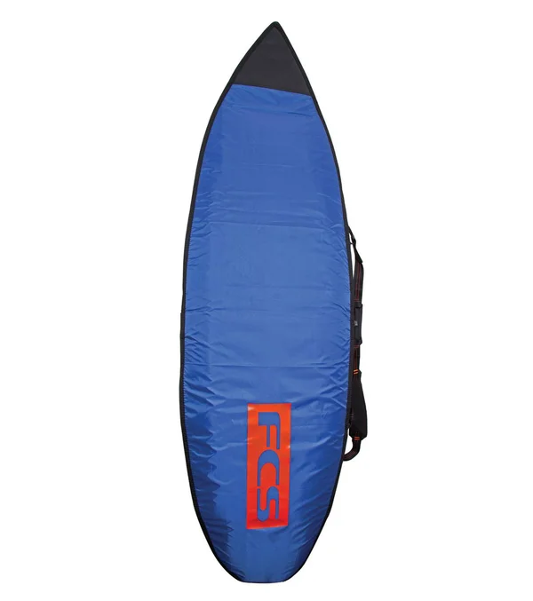 FCS Classic Fun Board Surfboard Bag Steel Blue/White 7&6x22