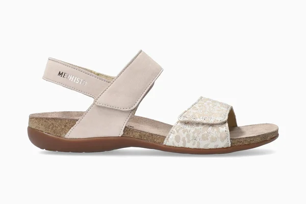 Mephisto Women's Agave Shoes - Light Sand Bucksoft Jaguar in Size 8