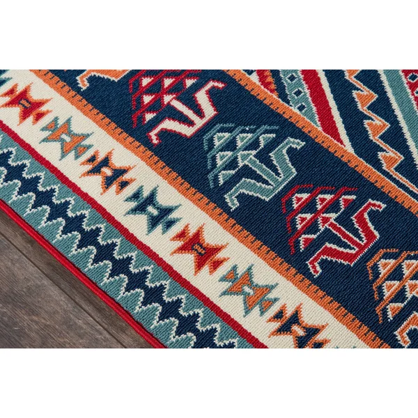 Momeni Baja BAJ31 Area Rug, Red, 7&10x22 x 10&10x22 Rectangle