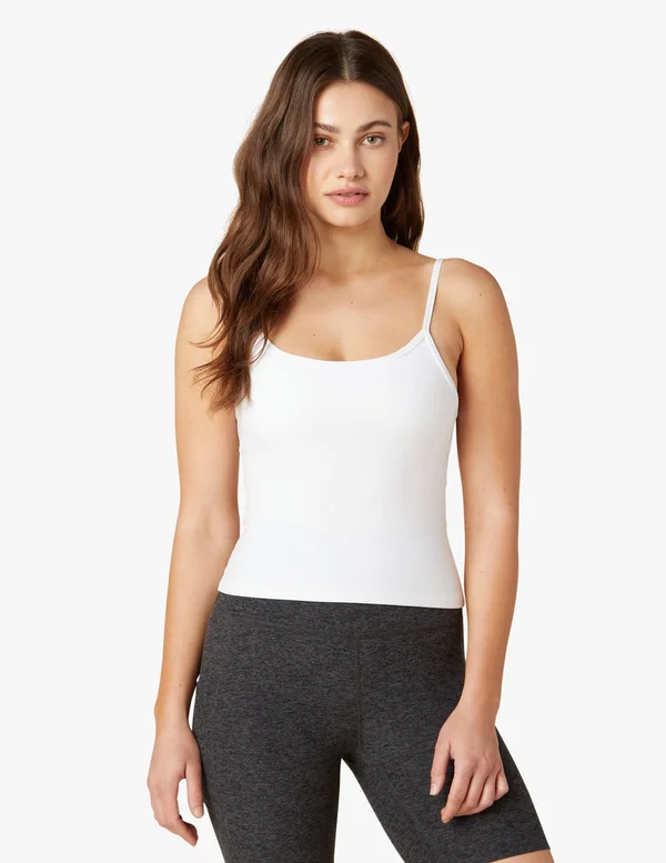 Spacedye Truly Tank - Beyond Yoga Cloud White, S