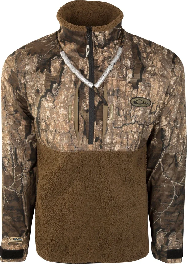 Drake MST Guardian Flex Sherpa Fleece Eqwader 1/4 Zips