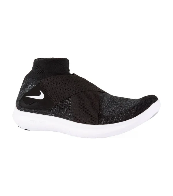 Nike Free RN Motion Flyknit 2017 - Womens Running Shoes Black Size 6.5