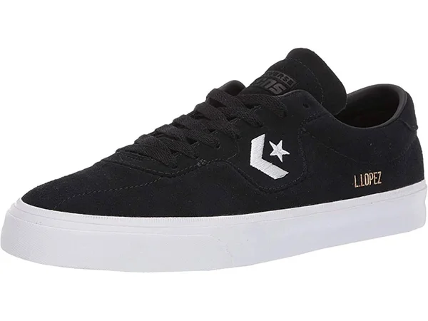 Converse Louie Lopez Pro Skate Shoes - Black/Black/White 13