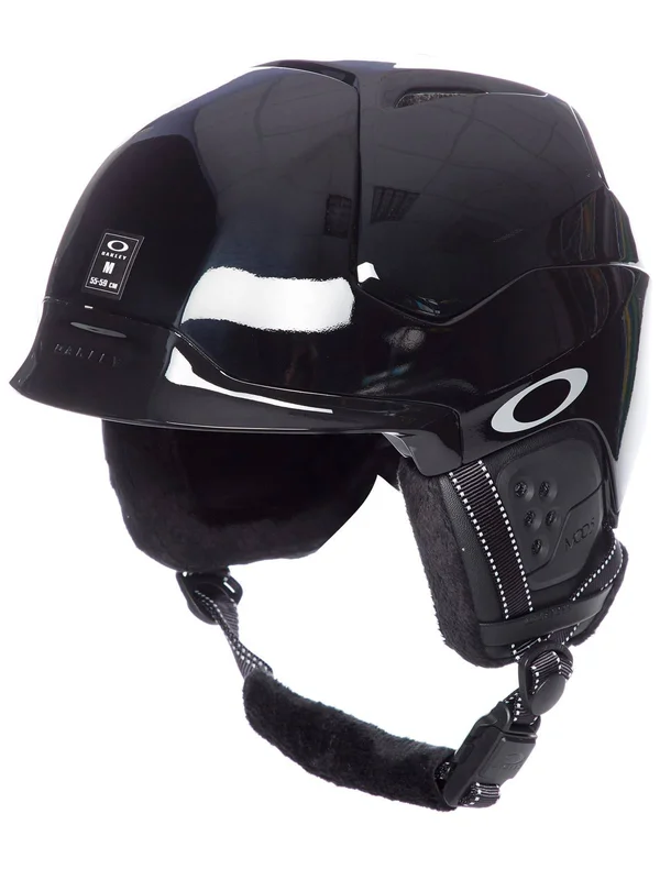 Oakley MOD5 Snow Helmet, Polished Black, Small