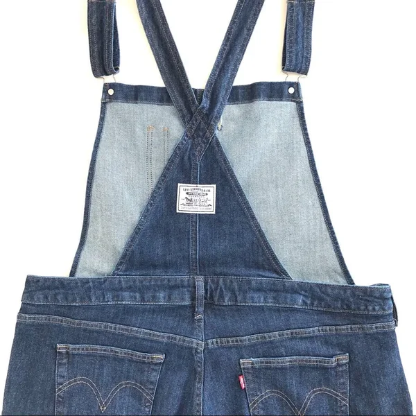 Plus Size Women's Levi&s Denim Overalls, Size 20W - Blue