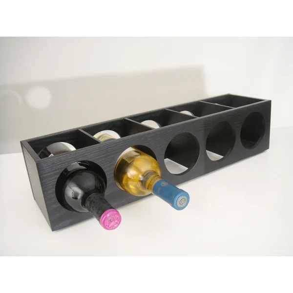 Proman Products Rutherford Wine Rack- Black - WX16562