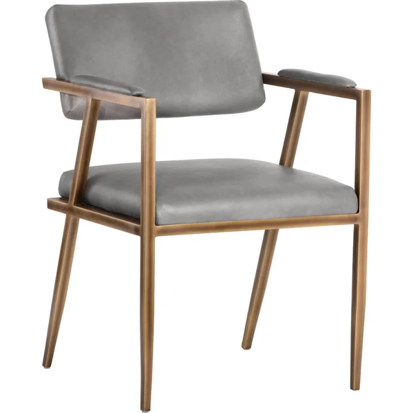 Ventouz Dining Armchair - Bravo Metal Sunpan