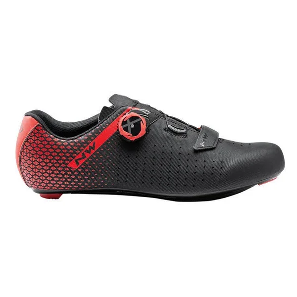 Northwave Core Plus 2 Shoe 2021 Black/Red 42 1/2