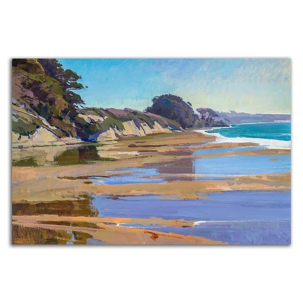 14x22 x 21x22 October High Tide by Marcia Burtt Print on Canvas