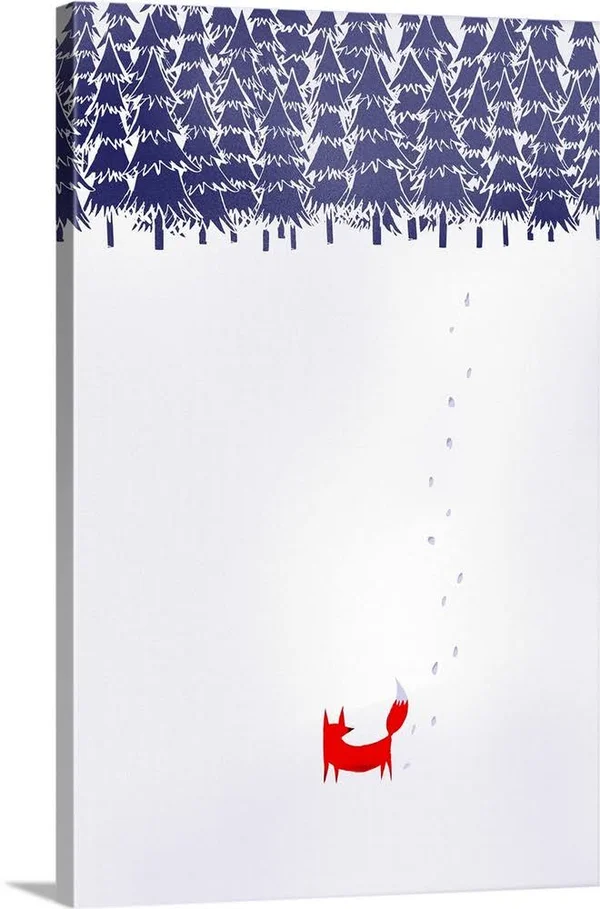 Alone in The Forest, Canvas Wall Art, 20x30, Great Big Canvas