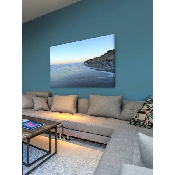 Marmont Hill Sand Surf Sunshine by Robert Dickinson Painting Print on Canvas - Size: 24 inch x 36 inch