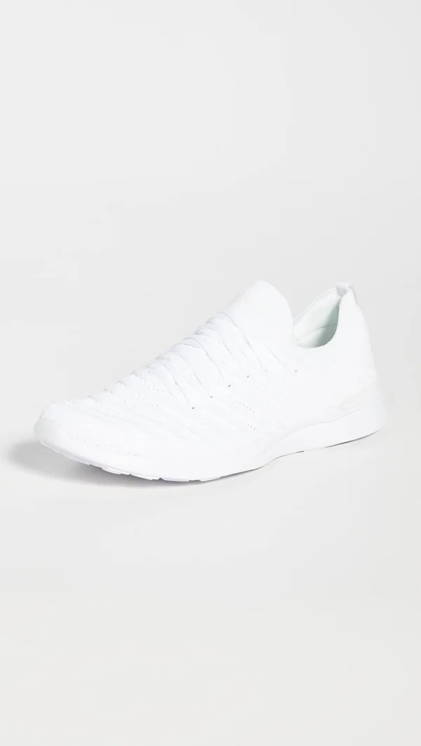 APL Men's TechLoom Wave White Shoes in Size 10 - Athletic Propulsion Labs