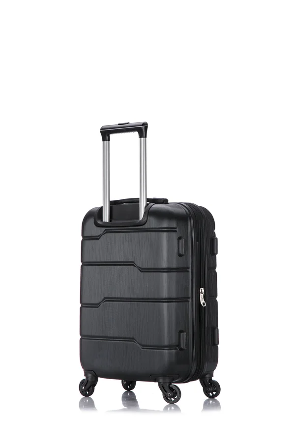 DUKAP Rodez Lightweight Hardside Spinner 20&& Carry-On Suitcase - 20 Inches, Purple