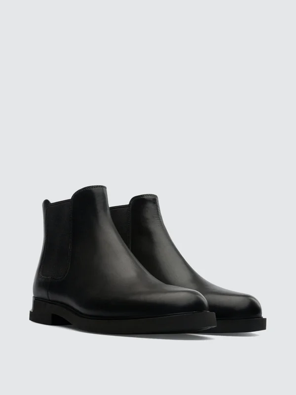 Camper Women Iman Nubuck Chelsea Boot - Black - EU 40