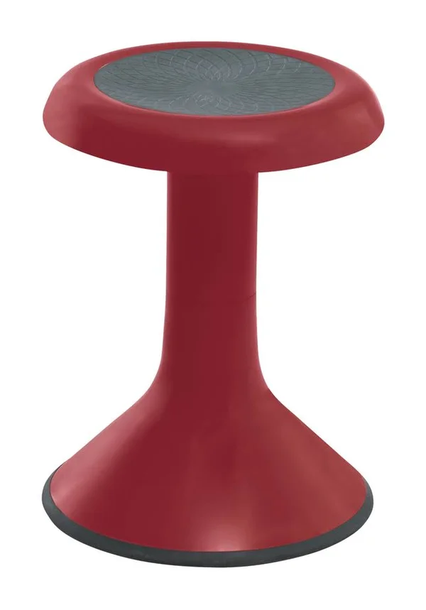 Classroom Select NeoRok Motion Stool, Active Wobble Seating, 15-1/2 inch Seat Height, Paprika, Gold, Nylon, Choose A Color, L