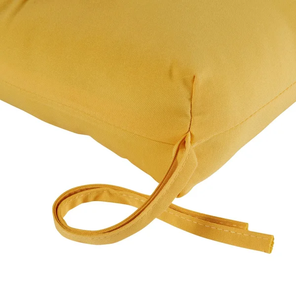 Solid Outdoor High Back Chair Cushion - Sunbeam - Kensington Garden