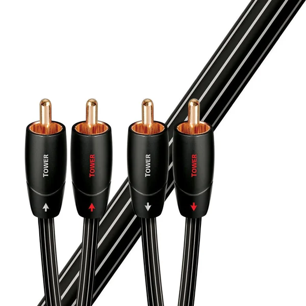 AudioQuest Tower 3M RCA Analog Audio Interconnect Cable
