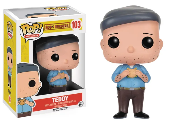 Funko Pop Animation: Bob&s Burgers - Teddy Vinyl Figure