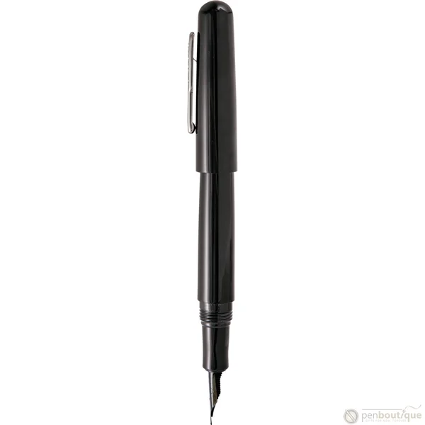 Conklin All American Fountain Pen - Raven Black - 1.1mm Stub