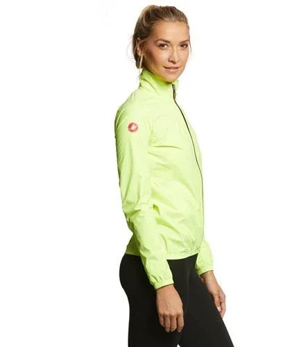 Castelli Emergency Jacket - Women's Yellow Fluo - XL
