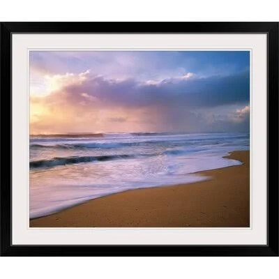 &Pacific Storm& Christopher Foster Photographic Print Great Big Canvas Format: Black Frame, Size: 32x22 H x 38x22 W x 1x22 D
