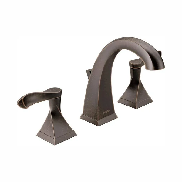 Delta 35741-RB-DST Everly 8 in. Widespread 2-Handle Bathroom Faucet in SpotShield Venetian Bronze