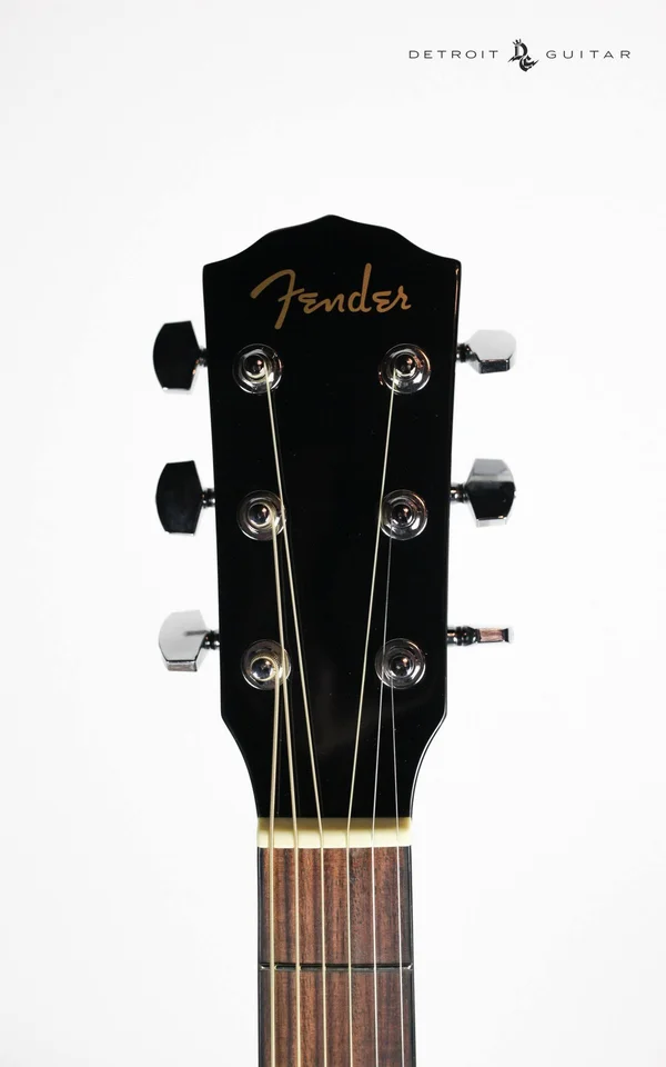 Fender CC-60SCE Concert Acoustic Guitar - Black