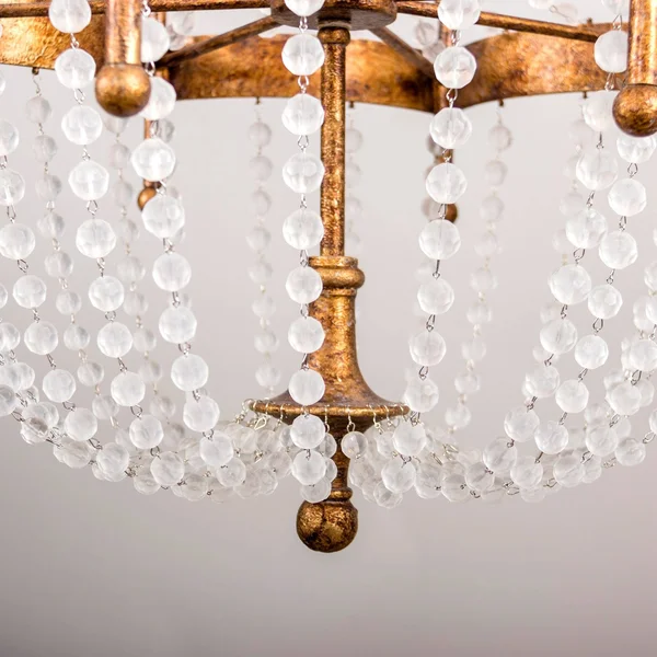 8-Light Candle Crystal Chandelier - 27.6
