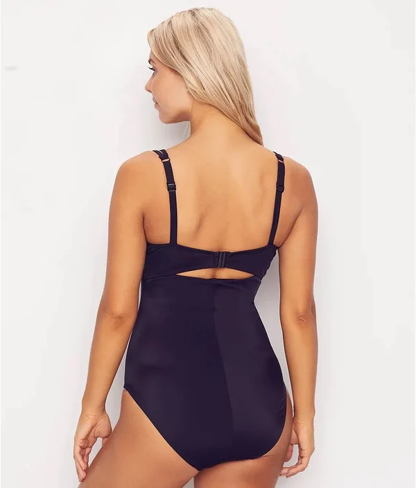 Panache Anya Riva Black Balconnet One-Piece Swimsuit