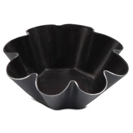 Matfer Petit Four Molds - Brioche - 25 Pk 25 Pack, Size: 1.75 D, Brown
