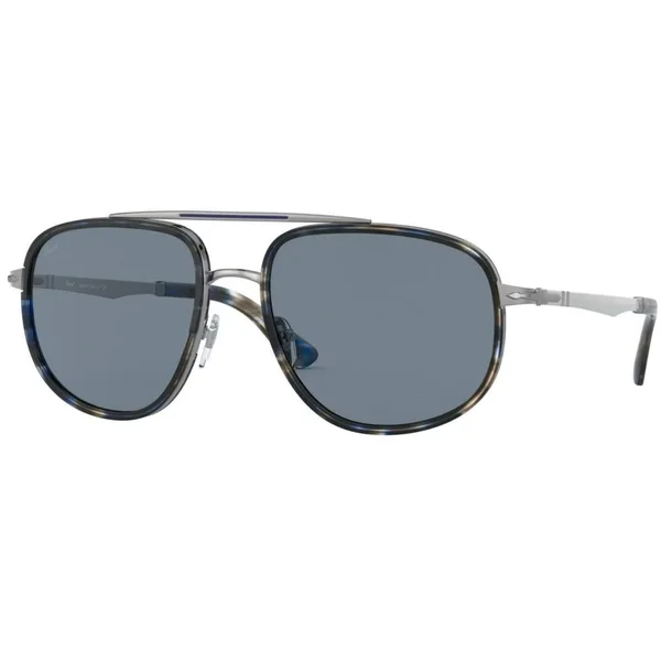 Persol PO2465S 109956 Striped Blue Grey