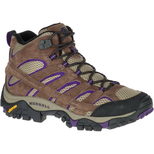 Merrell Women's Moab 2 Vent Mid Boot - 12 - Bracken - Purple