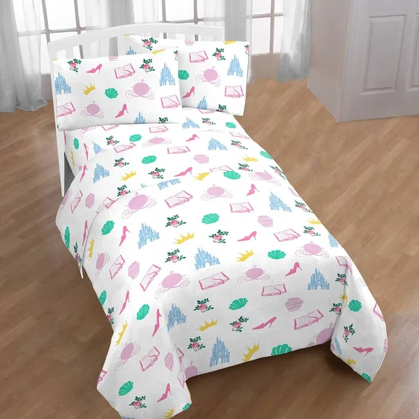 Disney Princess Sassy Sheet Set - Full, 39" x 75"