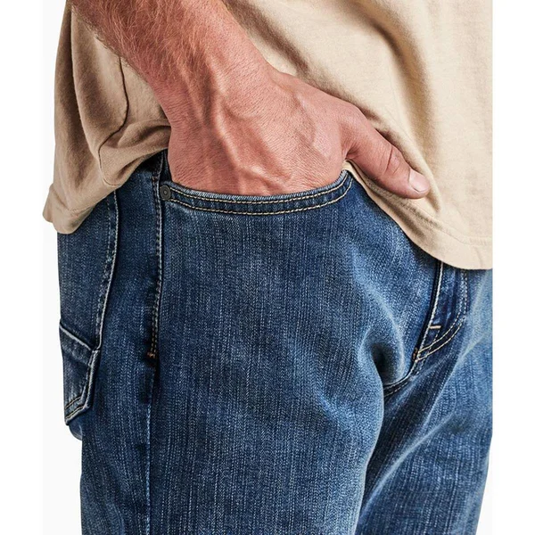 Roark Hwy 128 Straight Fit Denim - Worn Black - 34