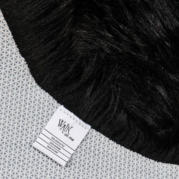 Walk on Me Rugs Llc 8x10 Soft and Plush Faux Sheepskin Shag Area Rug, Size: 8' x 10', Brown