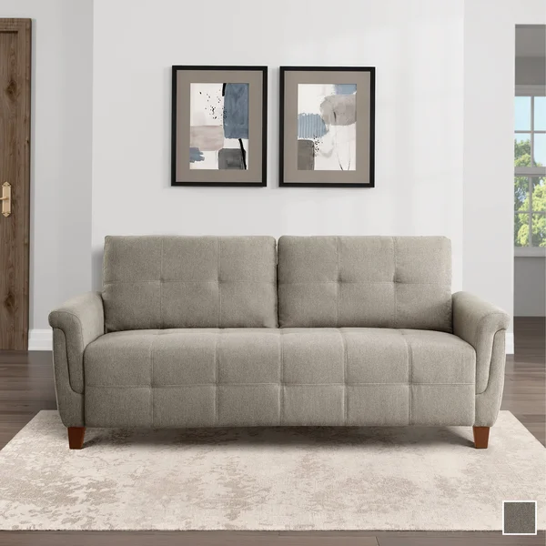 Anneta Living Room Sofa - Brown
