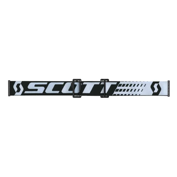Scott Prospect Chrome Motocross Goggles, Black-White